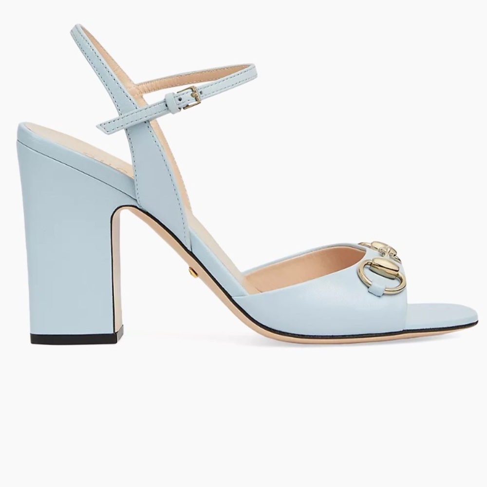 Gucci  “Lady” Horsebit Sandals.